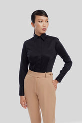 Nocturne Elegance Black Shirt Alexandra Dobre